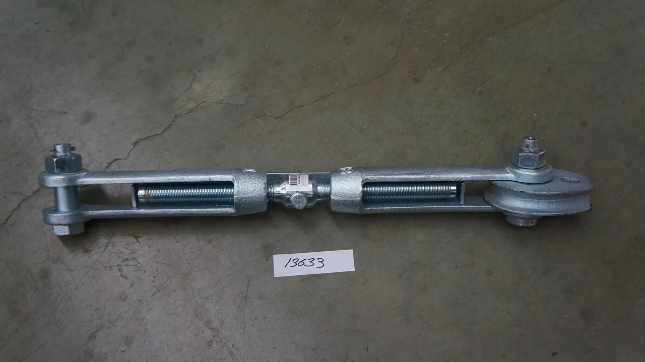 เกลียวเร่ง แบบมีที่ล็อก Rigging Screws JIS F3403 ขนาด 18mm Rope Dia 18mm S.W.L 32.4kN, Screw Dia. M30