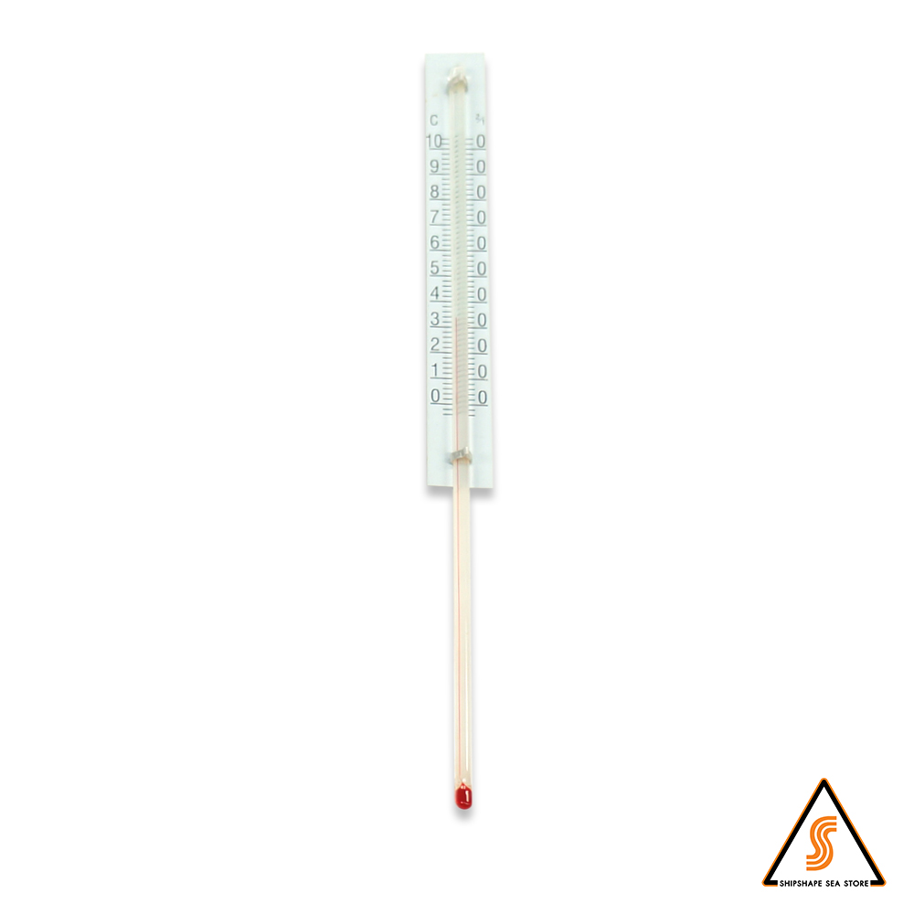 เทอร์โมมิเตอร์ เฉพาะไส้ ตรง 100c ยาว 210มม. ขนาดแผง 15x115มม [ D ]