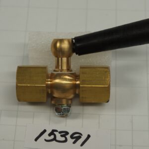 ก๊อกเกย์ ทองเหลือง ขนาด 3/8" ก.ใน 2 ข้าง