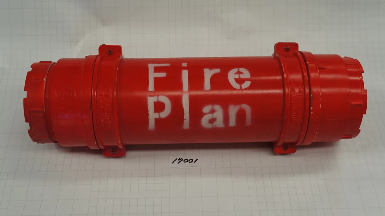 กระบอกใส่ FIRE PLAN HOLDER 125MM DIA X 345MM LENGTH (IMPA: 33.26.11)