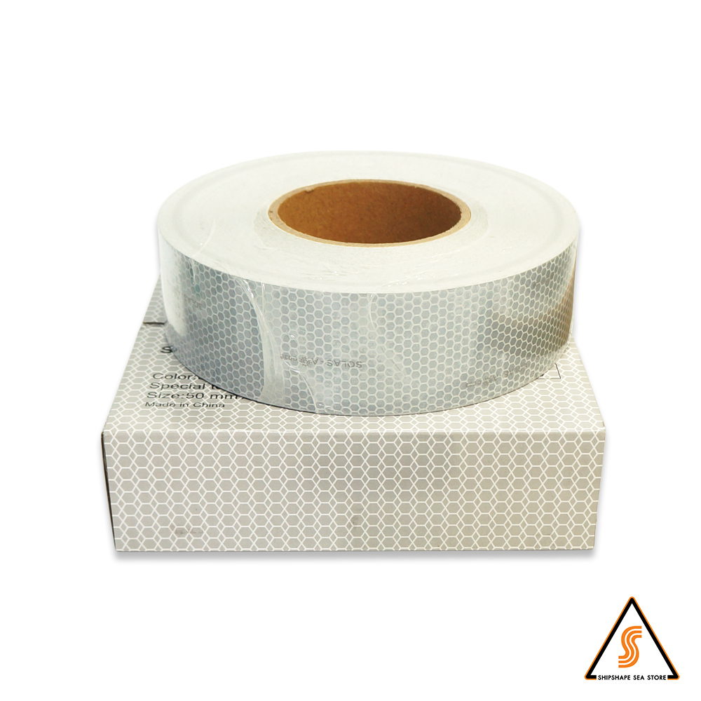 เทปสะท้อนแสง SOLAS Grade ขนาด 2 นิ้ว x 45.7 เมตร