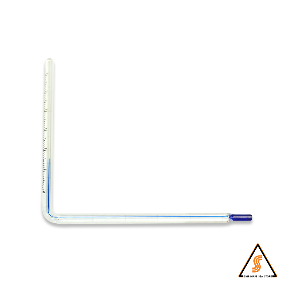 เทอร์โมมิเตอร์ เฉพาะไส้ แบบฉาก 120C [L122] Scale:128mm + Tail: 138mm