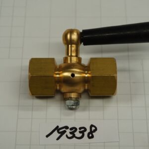 ก๊อกเกย์ ทองเหลือง ขนาด 1/2" ก.ใน 2 ข้าง