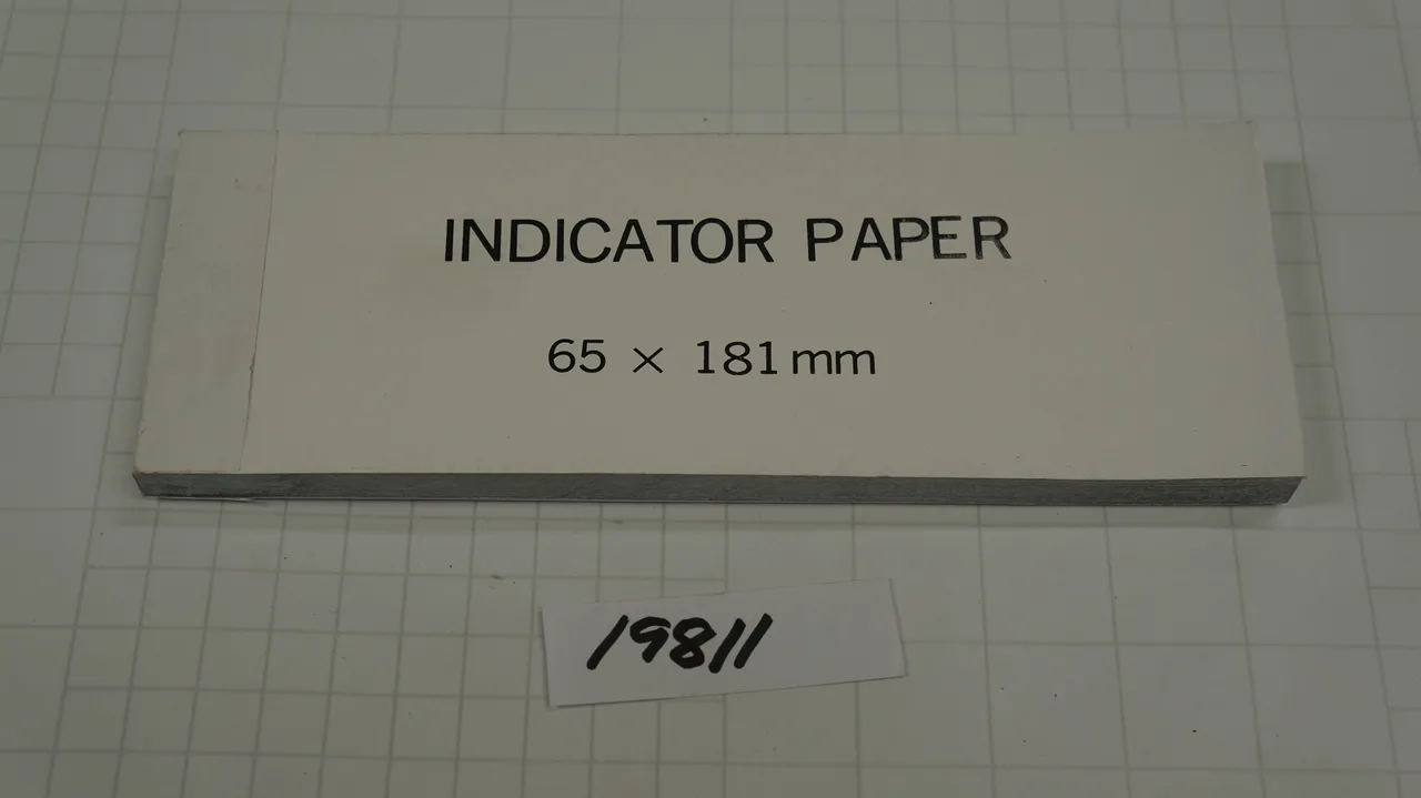 กระดาษวัดกำลังอัด Indicator paper 65x181mm (ยาว)