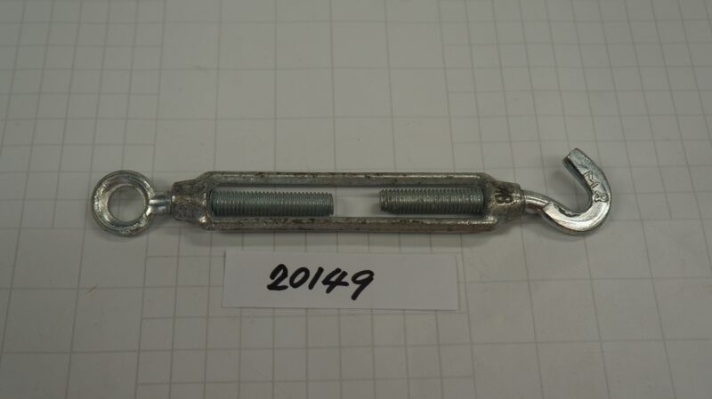 เกลียวเร่ง HOOK & EYE ขนาด  8mm (5/16") x L 120mm (Galv.)