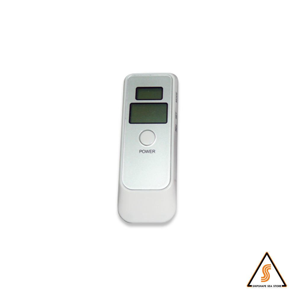 เครื่องวัดแอลกอฮอล์ รุ่น Dual Display ของจีน ใช้ถ่าน 2 x AAA(AM2)