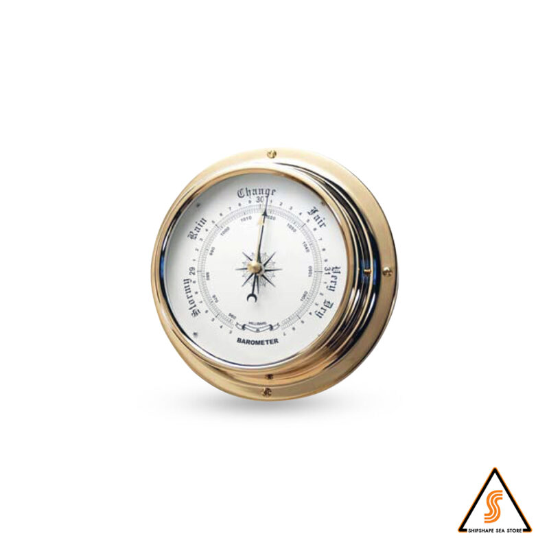 บาโรมิเตอร์ Barometer 960-1060hPa, Fig.198-B, Dial-124mm Base-180mm