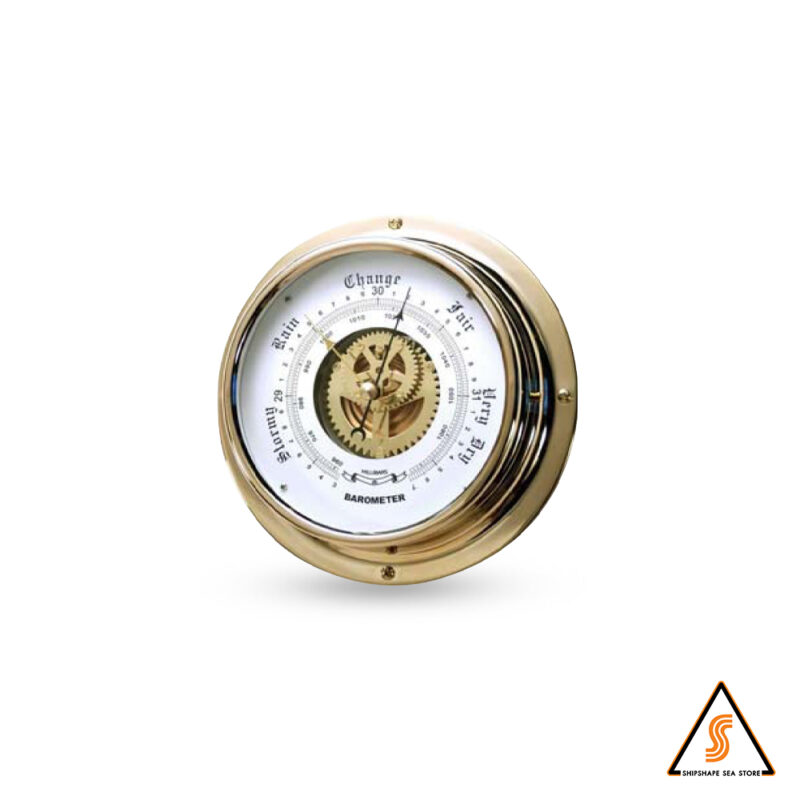 บาโรมิเตอร์ Barometer 960-1060hPa, Fig.198-BO, Dial-124mm Base-180mm