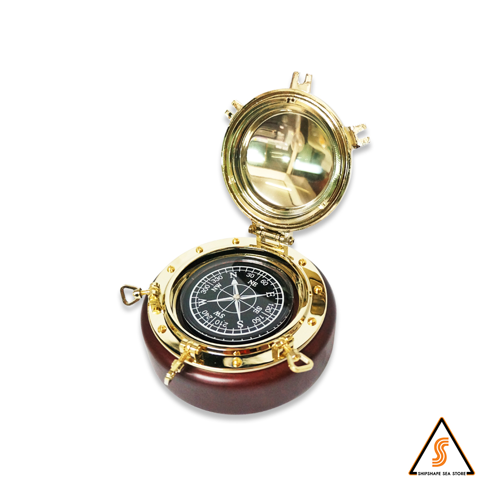 เข็มทิศ Chart Weight, Fig.134 Porthole style with cover size 4"