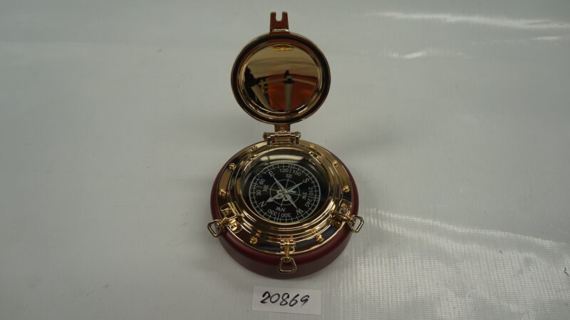 เข็มทิศ Chart Weight, Fig.134 Porthole style with cover size 4"