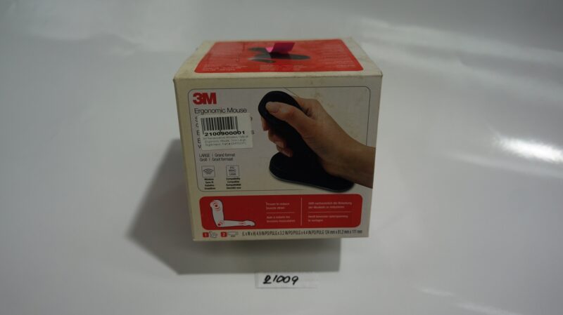 3M Renaissance Wireless Optical Ergonomic Mouse, Size:Large, Right Hand; Part # EM550GPL