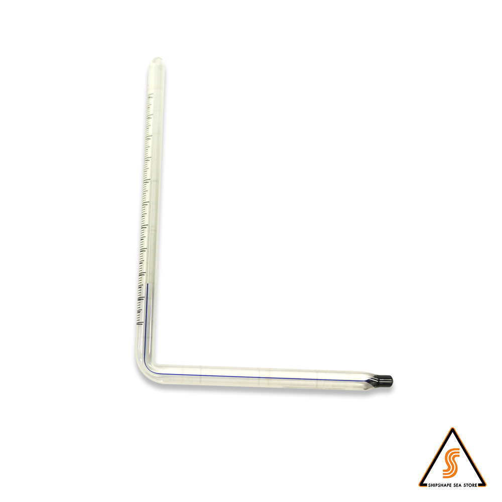 เทอร์โมมิเตอร์ เฉพาะไส้ แบบฉาก 200C [L202] Scale:128mm + Tail: 90mm