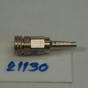 ข้อต่อสวมเร็ว ลมแก๊ส AS-1 ; (Socket - Hose end 1/4") Reverse flow prevention for OX