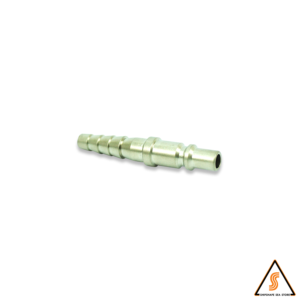 ข้อต่อสวมเร็ว ลมแก๊ส AP-1 ; (Plug - Hose end 1/4") Reverse flow prevention for OX