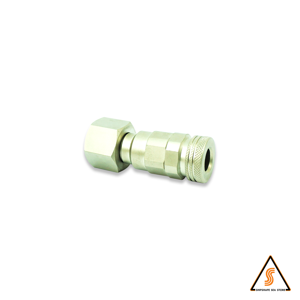 ข้อต่อสวมเร็ว ลมแก๊ส GS-1 ; (Socket - Female M16x1.5) Reverse flow prevention for OX