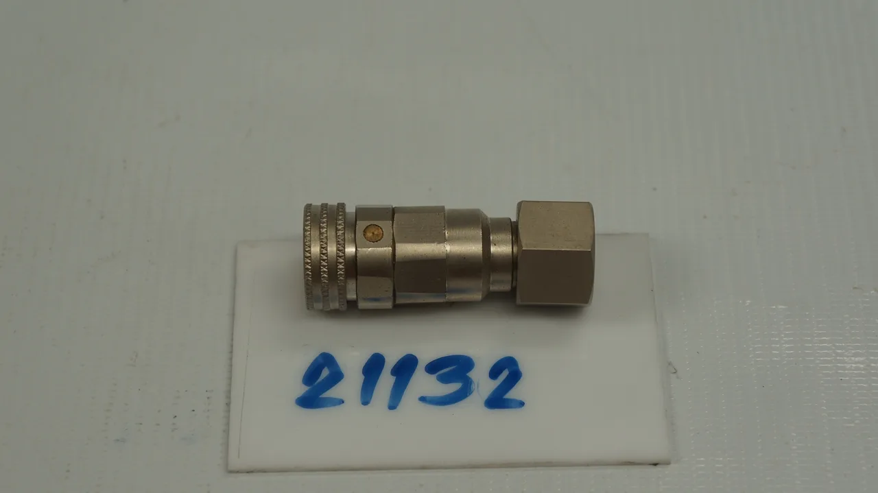 ข้อต่อสวมเร็ว ลมแก๊ส GS-1 ; (Socket - Female M16x1.5) Reverse flow prevention for OX