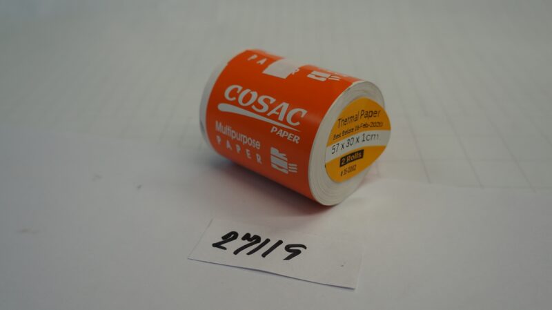 กระดาษ NAVTEX ยี่ห้อ COSAC ขนาด 57x30x1