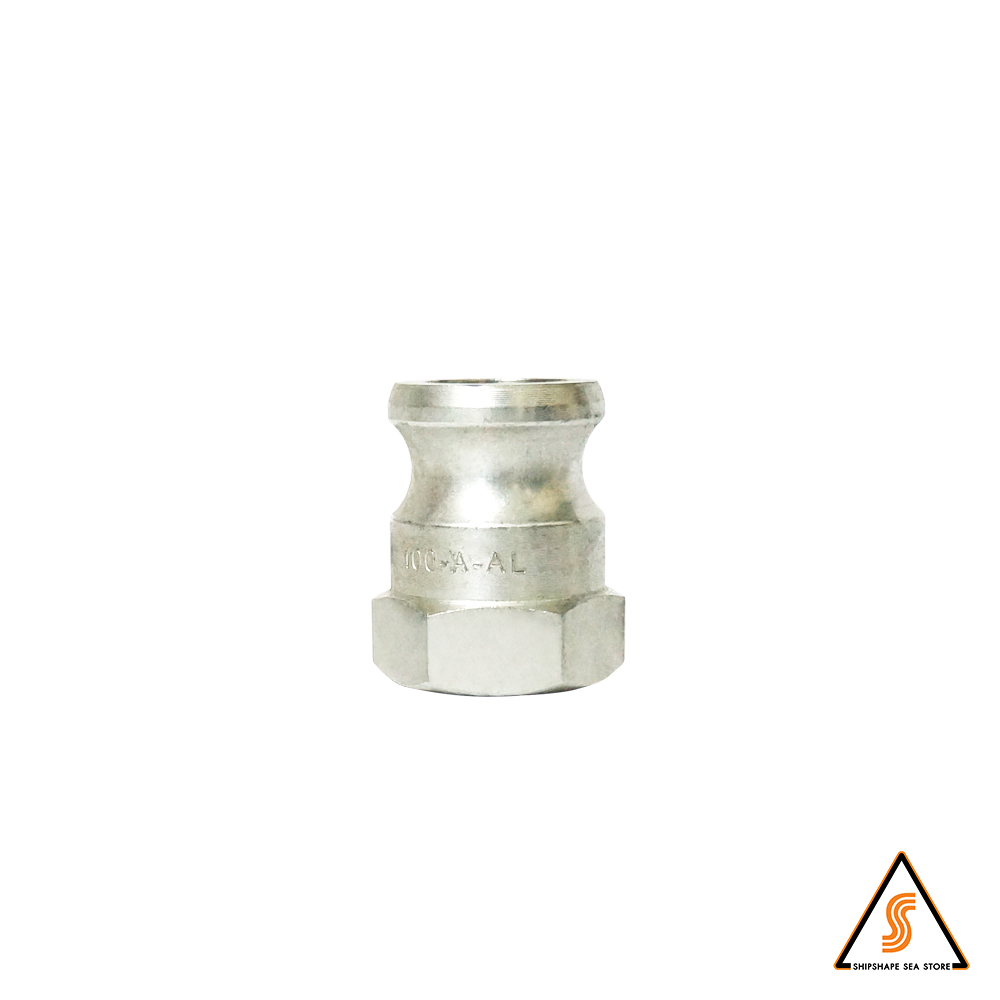 ข้อต่อ CAM & groove Dixon USA type A, Alu 100-A-AL