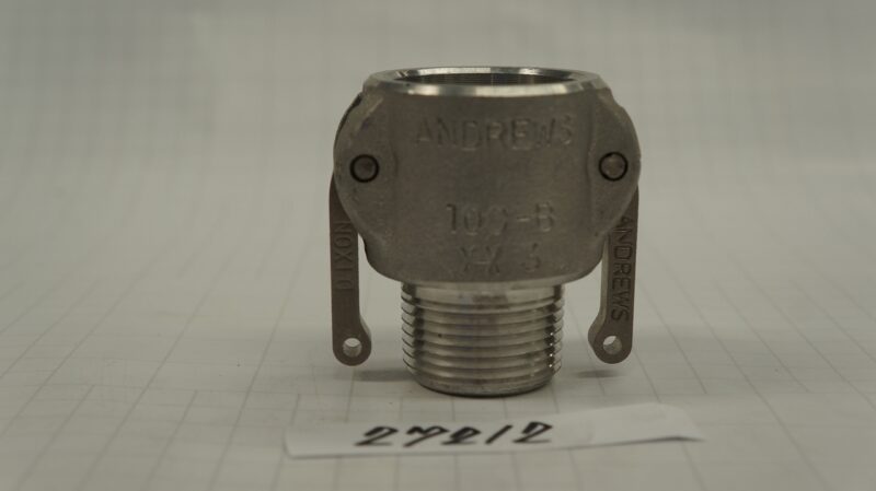 ข้อต่อ CAM & groove Dixon USA type B, Alu 100-B-AL