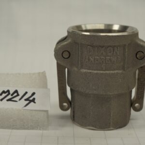 ข้อต่อ CAM & groove Dixon USA type D, Alu 100-D-AL