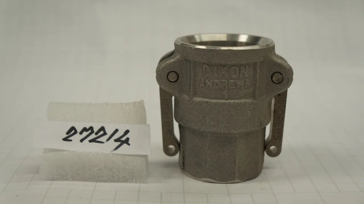 ข้อต่อ CAM & groove Dixon USA type D, Alu 100-D-AL