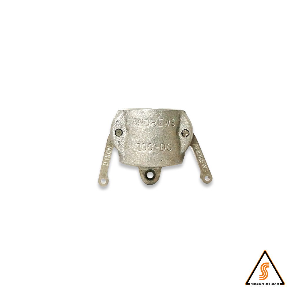 ข้อต่อ CAM & groove Dixon USA type DC, Alu 100-DC-AL