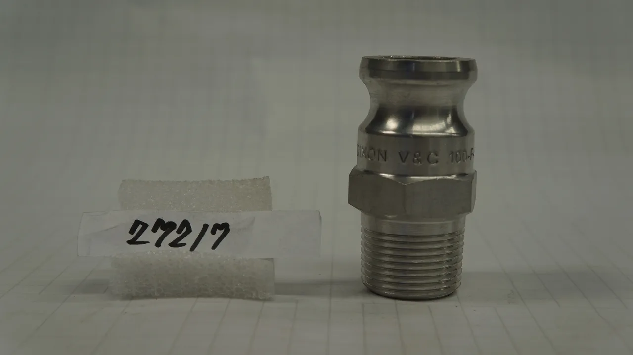 ข้อต่อ CAM & groove Dixon USA type F, Alu 100-F-AL