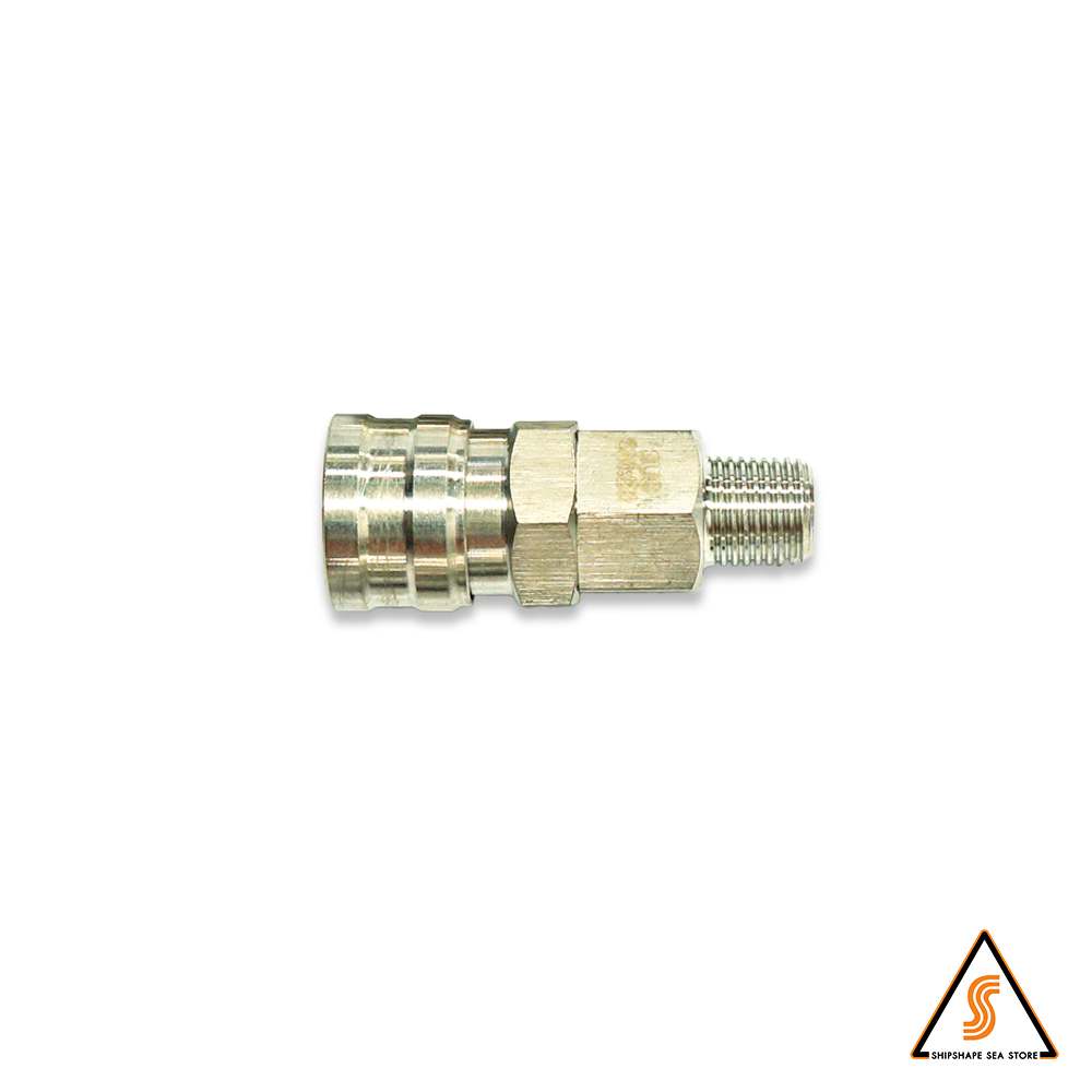 ข้อต่อสวมเร็ว Stainless Socket-Male 20SM 1/4"
