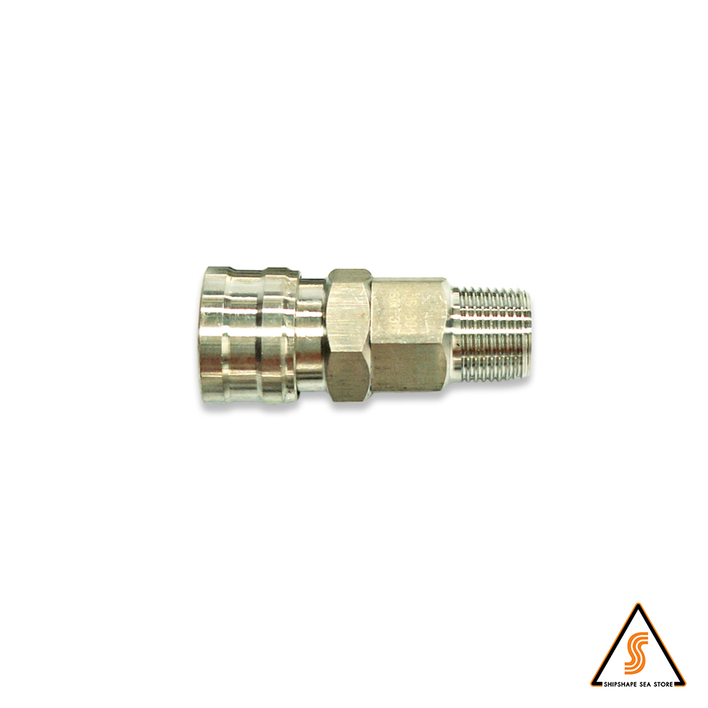 ข้อต่อสวมเร็ว Stainless Socket-Male 30SM 3/8"