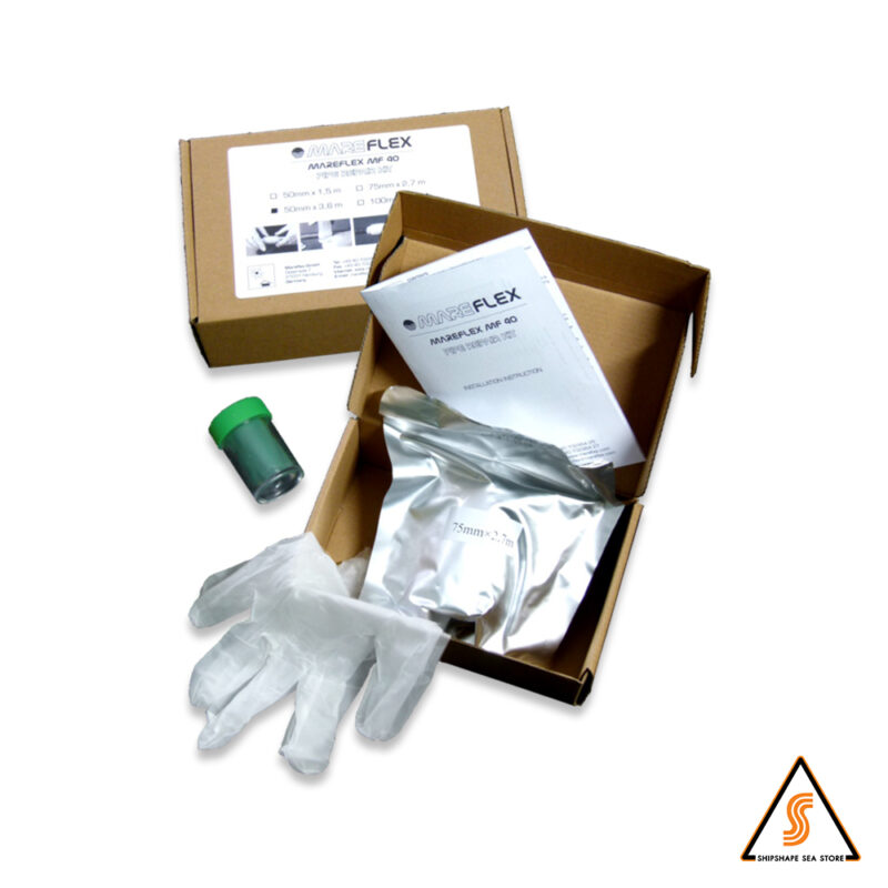 เทปพันท่อรั่วฉุกเฉิน 5cm x 1.5mtr [81.23.64] (2in x 5ft) ยี่ห้อ MAREFLEX (Germany)