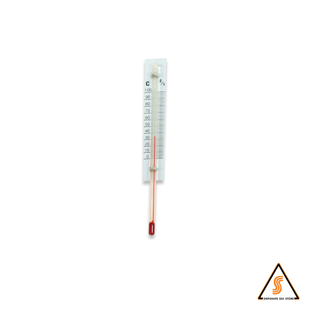 เทอร์โมมิเตอร์ เฉพาะไส้ ตรง 100c ยาว 135มม. ขนาดแผง 12x89มม [ AA, Ref: 6501-0399 ]