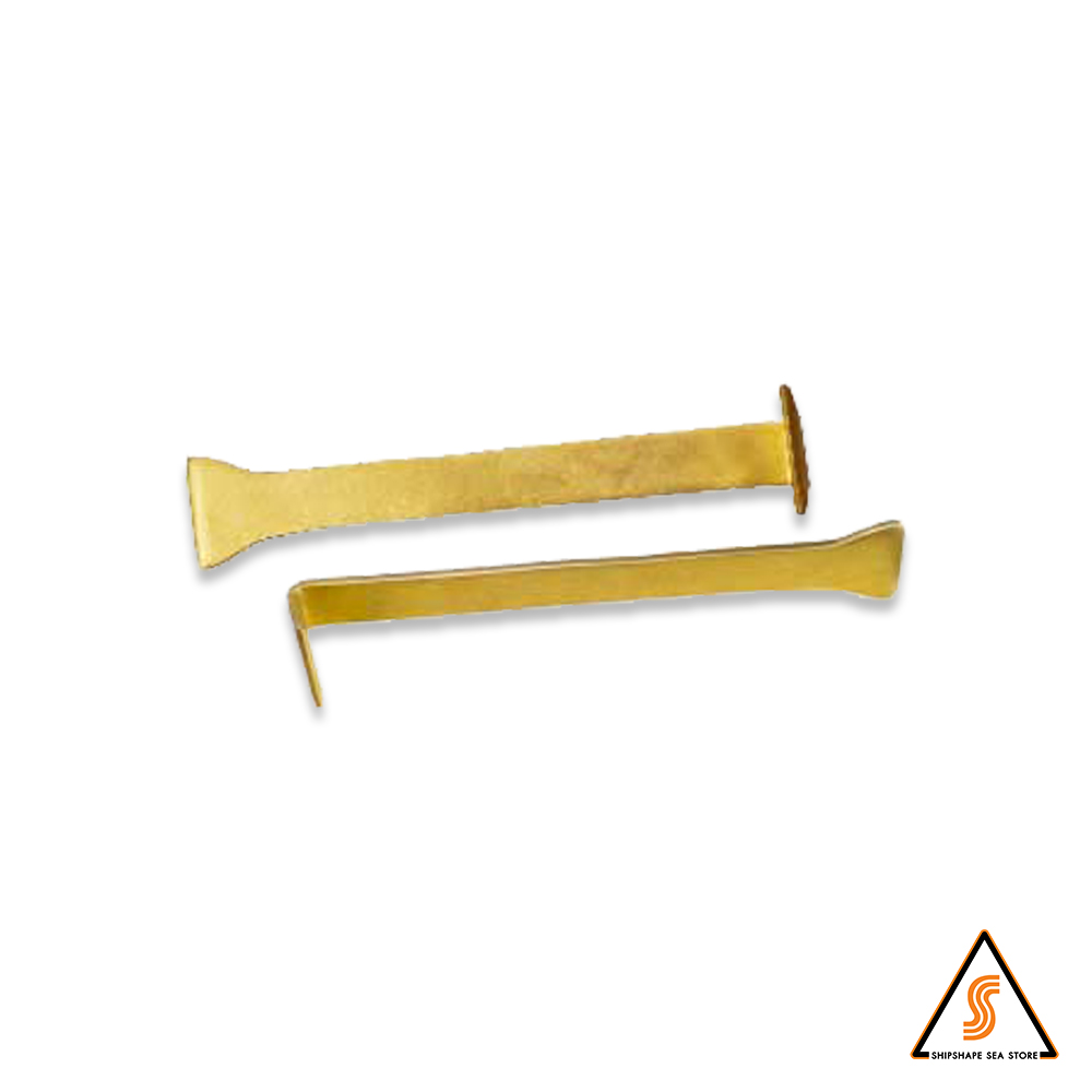 เหล็กแซะสนิม แบบงอ ไม่มีด้าม Non-Spark Angle scrapers 50x300mm