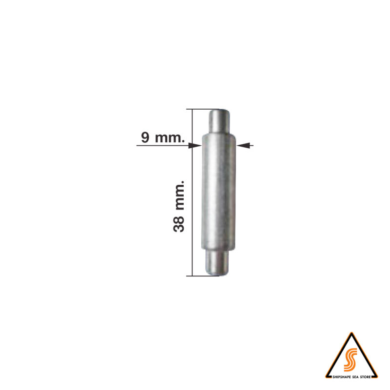 สลักเฟืองปั่นสนิม No.2-2 Disc Pin for LG Brush (6ตัว/ชุด) (แบบหยดน้ำ)
