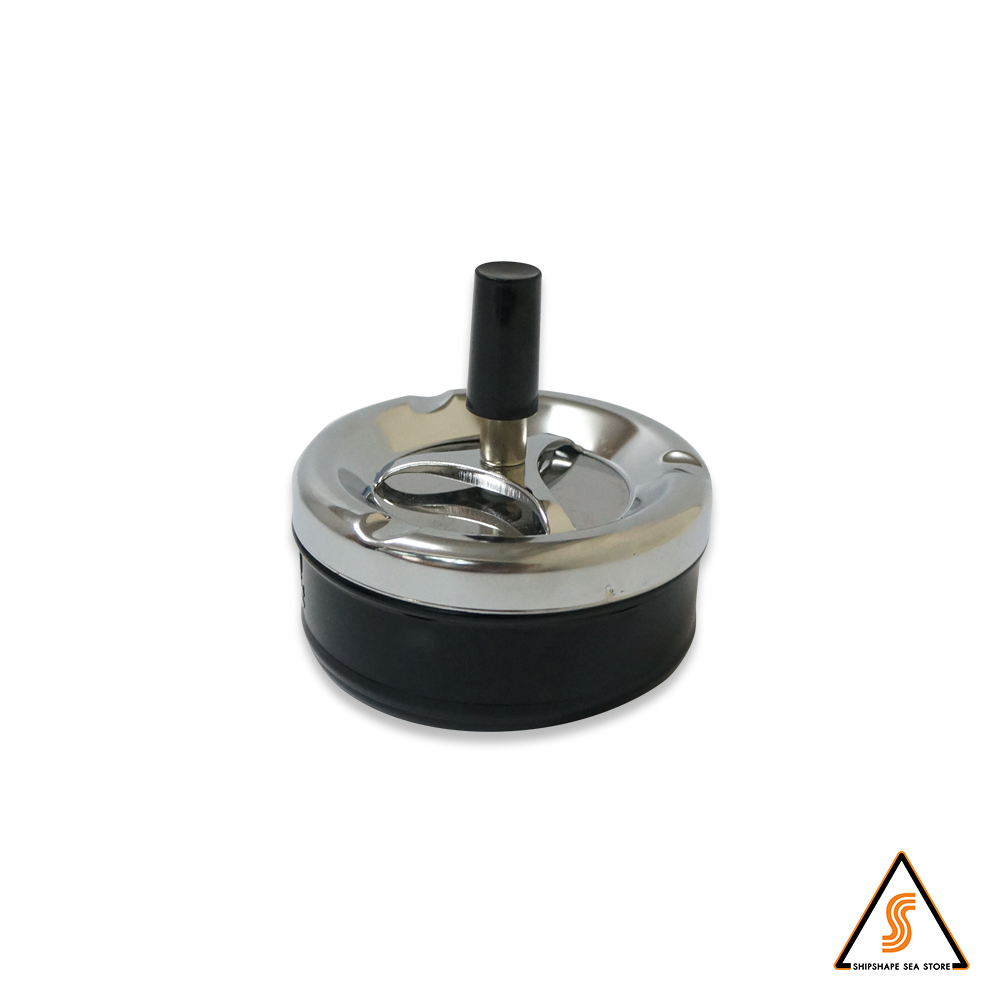 ที่เขี่ยบุหรี่ แบบปุ่มกดตรงกลาง แล้วหมุน Divide & Drop