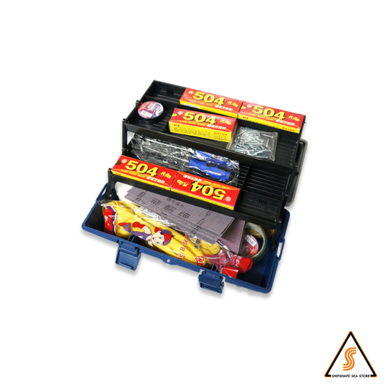 ชุดซ่อมเรือบด บรรจุในกล่องพร้อมอุปกรณ์ (33.02.87 LIFEBOAT REPAIR KIT)