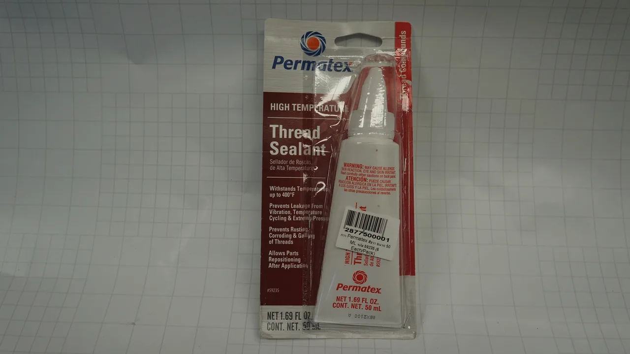 กาว Permatex สีขาว ขนาด 50 ML รหัส 59235 (6 Each/Pack)