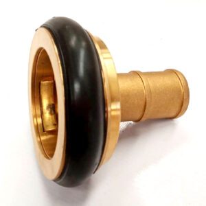 ข้อต่อดับเพลิง ทองเหลือง Reducing Machino 65A (ตัวเมีย) x Hose 40A