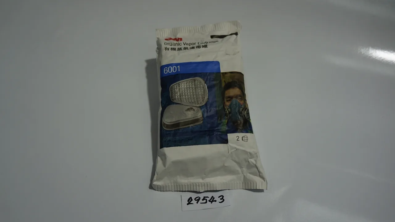 3M ตลับกรองไอระเหย 6001 (2 Each/Pack, 30 Pack/Case)