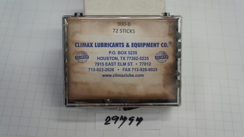 Climax 900-B Grease Sticks Lubricant, Box of 72 Sticks