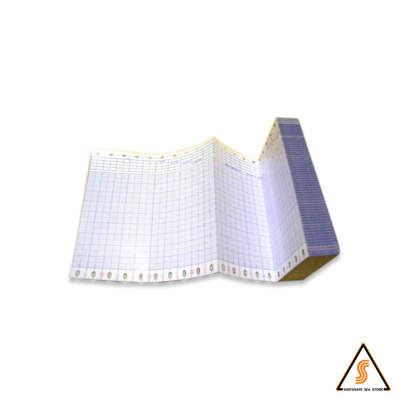 กระดาษ Recording paper Tokimec CR-1,2,3 Chart No. 120103573 (1ชั้น 150x75x35mm)