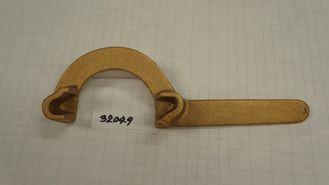 กุญแจขันข้อต่อดับเพลิง ทองเหลือง Nakajima type spanner 2