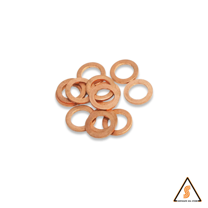 แหวนทองแดง 1.5 x 10 x 15 mm.