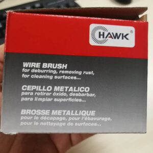 แปรงลวดถ้วย ถักเปีย Hawk 2.5" M10 x 1.5