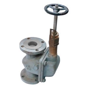 วาล์ว Storm แบบตรง (Vertical type with handle) เหล็ก Cast steel F3060 5k-100