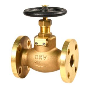 วาล์วตรง 16K ทองเหลือง F7303, 15A ( 1/2" )