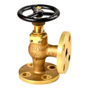 วาล์วฉาก 16K ทองเหลือง F7304, 15A ( 1/2" )