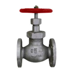 วาล์วตรง 5K เหล็ก Ductile iron S/D check F7321C, 40A ( 1.1/2" ) L:160mm IMPA 750305C