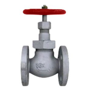 วาล์วตรง 16K เหล็ก Ductile iron S/D check F7323C, 40A ( 1.1/2" ) L:180mm IMPA 750325C