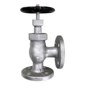 วาล์วฉาก 16K เหล็ก Ductile iron F7324, 20A ( 3/4" ) L:75mm IMPA 750332