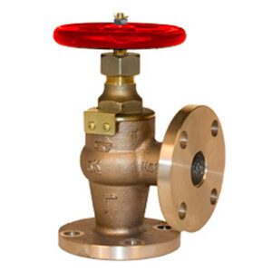 วาล์วฉาก 5K ทองเหลือง S/D check F7352, 15A ( 1/2" )